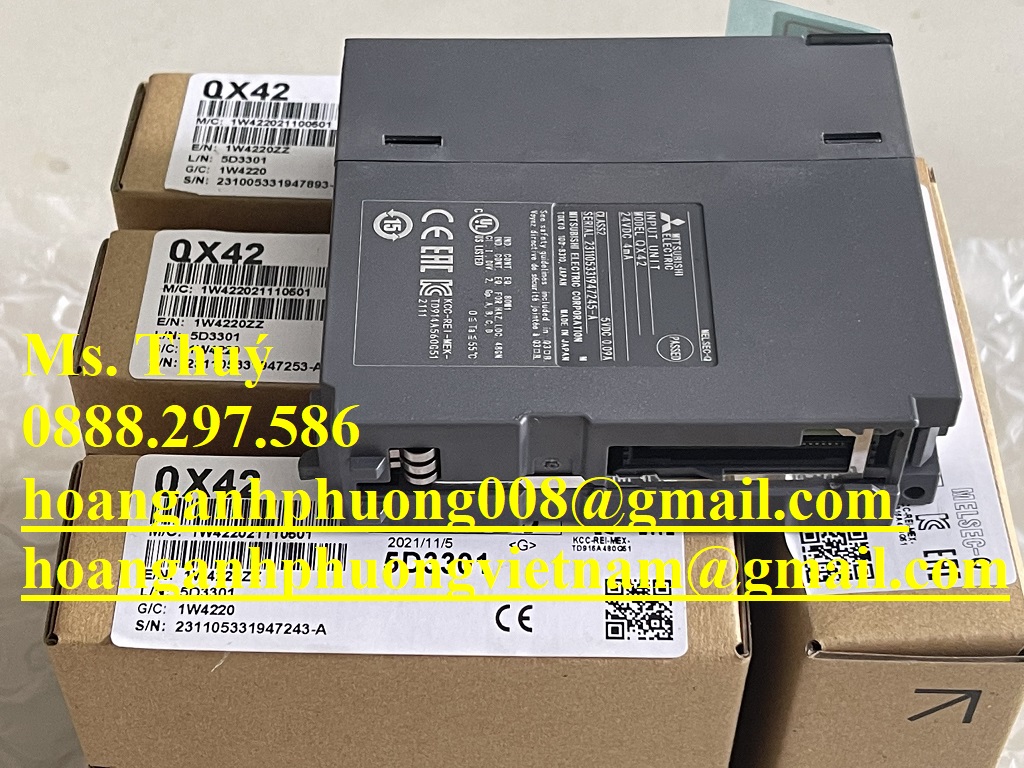 Module I/O QX42 Mitsubishi - Hàng chuẩn Japan